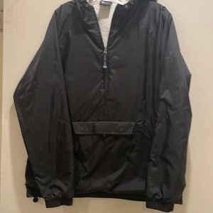 EUC Charles River Apparel Rain Jacket in Black